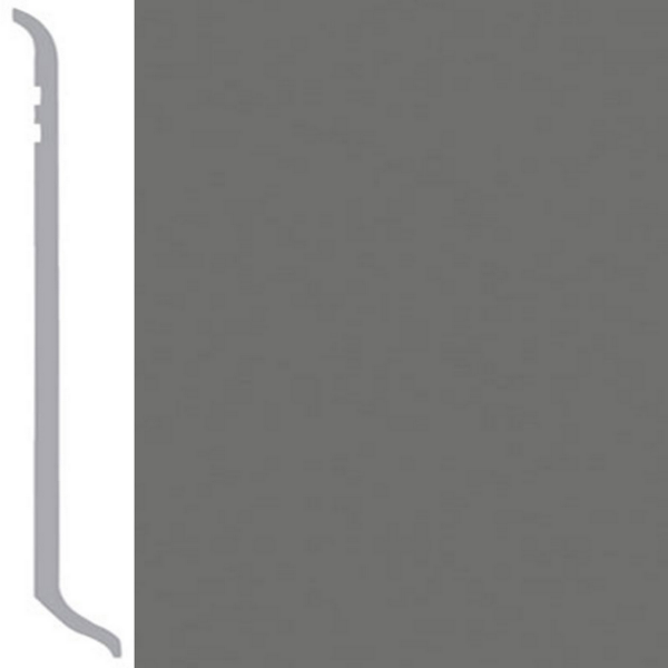 Picture of Burke - Burkebase Type TV Wall Base .080 Coved 2.5 Jet Gray