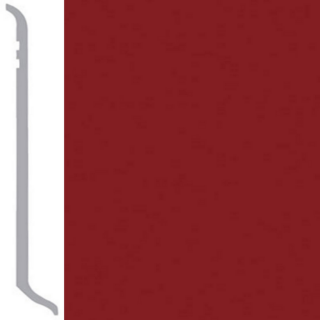 Picture of Burke - Burkebase Type TV Wall Base .080 Coved 2.5 Scarlet