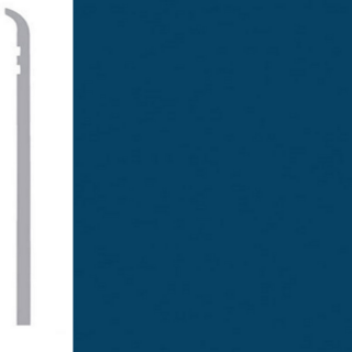 Picture of Burke - Burkebase Type TV Wall Base .080 Toeless 2.5 Bright Blue