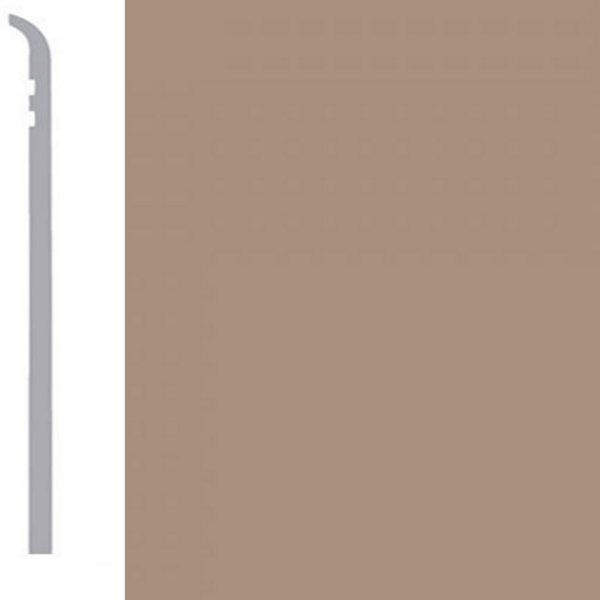 Picture of Burke - Burkebase Type TV Wall Base .080 Toeless 2.5 Light Beige