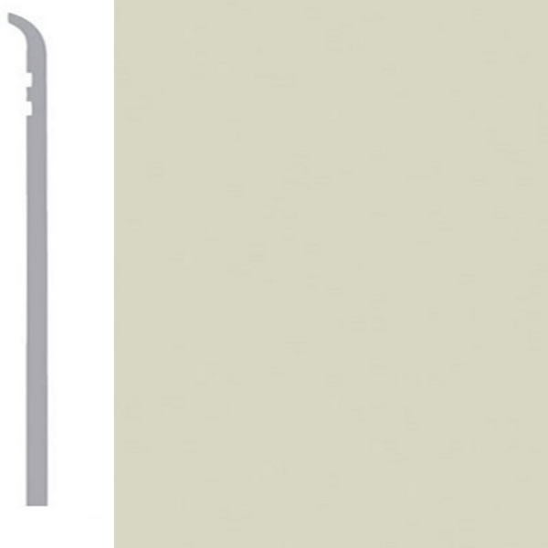 Picture of Burke - Burkebase Type TV Wall Base .080 Toeless 2.5 Off White