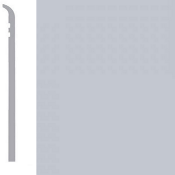 Picture of Burke - Burkebase Type TV Wall Base .080 Toeless 2.5 Sky Gray