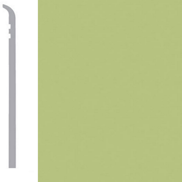 Picture of Burke - Burkebase Type TV Wall Base .080 Toeless 2.5 Spring Green