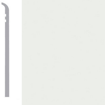 Picture of Burke - Burkebase Type TV Wall Base .080 Toeless 2.5 White