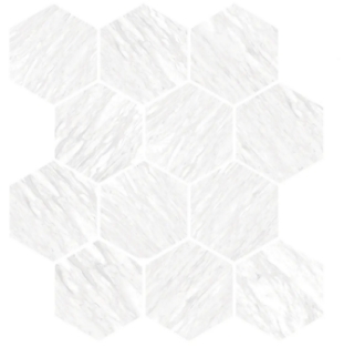 Picture of Chesapeake Flooring - Lexington Hex Mosaic Volakas Silk Matte