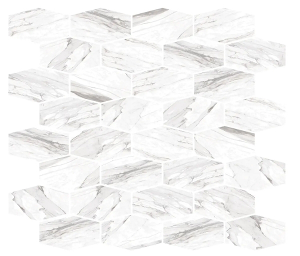 Picture of Chesapeake Flooring - Savoy Hex Mosaic Apuano Matte