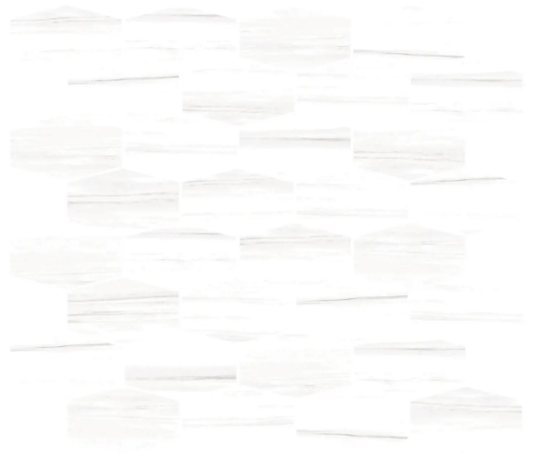 Picture of Chesapeake Flooring - Savoy Herringbone Mosaic Dolomite Matte