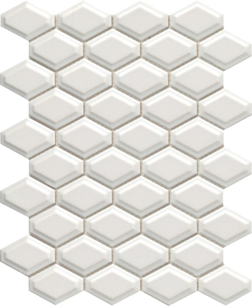 Picture of Emser Tile - Catch Mosaic Beveled Hexagon Gray