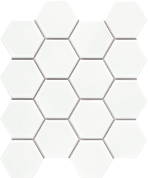 Picture of Emser Tile - Catch Mosaic Hexagon Ice