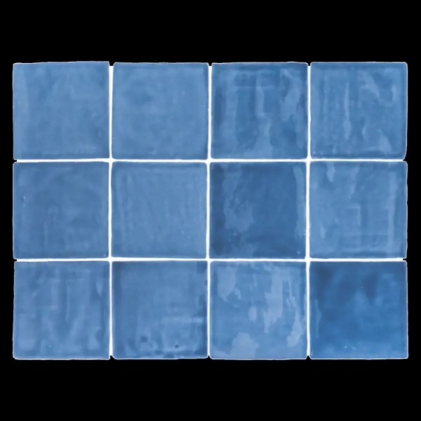 Picture of Elon Tile & Stone - Lagos 4 x 4 Blue Glossy