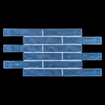 Picture of Elon Tile & Stone - Lagos 2 x 10 Blue Glossy Solid