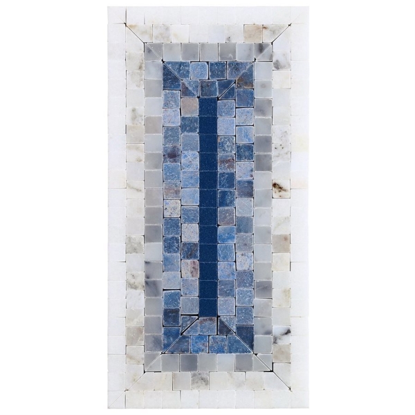 Picture of SOHO Studio Corp - Imogen Rectangle Azul Blue