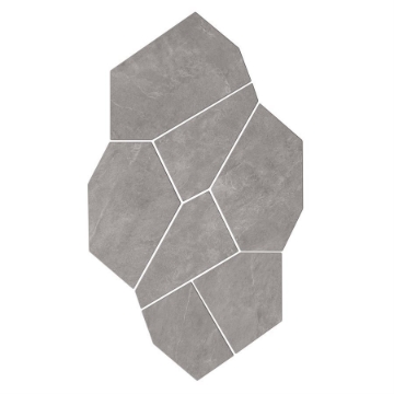 Picture of SOHO Studio Corp - Motley Organic Pattern Slate Gray