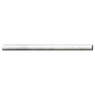 Picture of MS International - Pencil Moulding Carrara White Polished