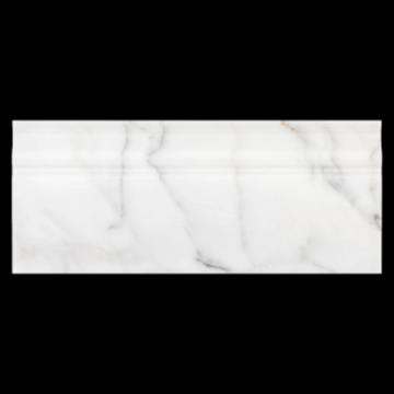 Picture of Elon Tile & Stone - Base Moldings Calacatta Gold Honed