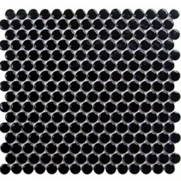 Picture of Roca - CC Mosaics Black Matte Pennyround