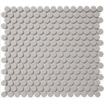 Picture of Roca - CC Mosaics Gray Matte Pennyround