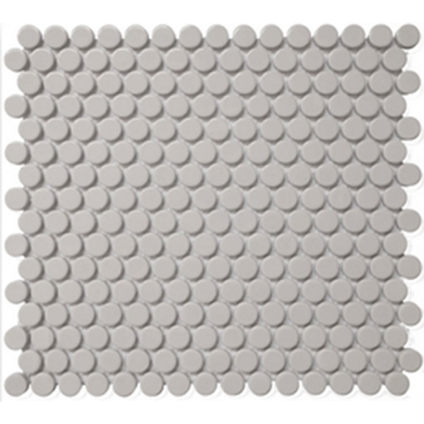 Picture of Roca - CC Mosaics Gray Matte Pennyround