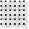 Picture of Roca - CC Mosaics White Black Basket Weave