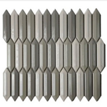Picture of Roca - CC Mosaics Plus Mixed Gray Taupe White Bright Picket