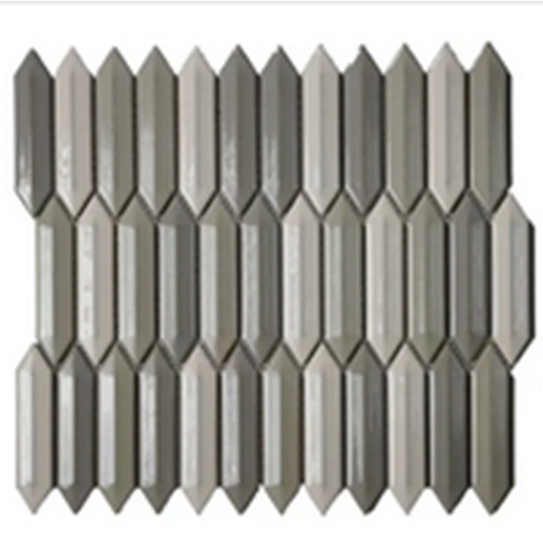 Picture of Roca - CC Mosaics Plus Mixed Gray Taupe White Bright Picket