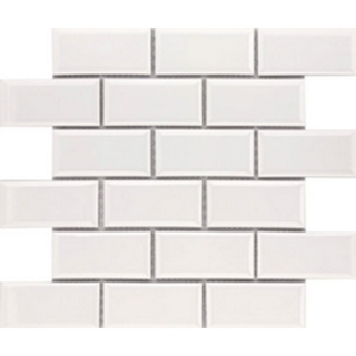 Picture of Roca - CC Mosaics Plus White Bright Beveled Brick