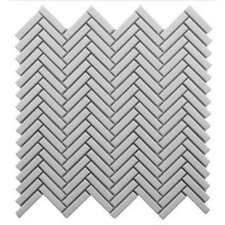 Picture of Roca - CC Mosaics Plus White Bright Herringbone