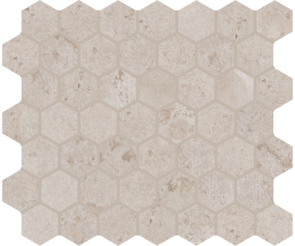 Picture of Chesapeake Flooring - Swarthmore Mosaic Beige Hexagon