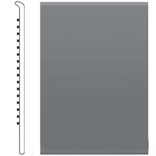 Picture of Roppe - 2.5 Inch 0.080 Vinyl No Toe Base Charcoal