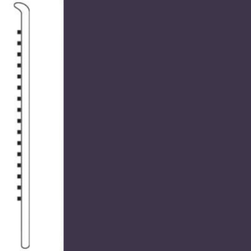 Picture of Roppe - 4 Inch 1/8 Vinyl No Toe Base Aubergine