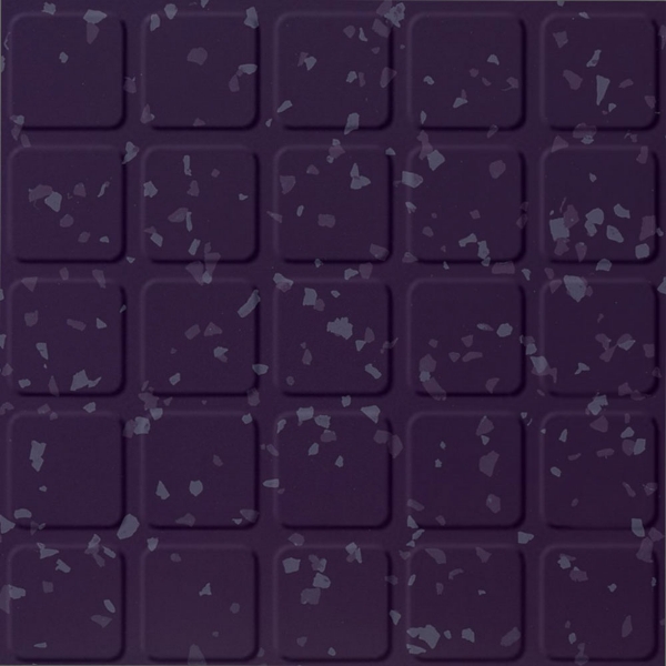 Picture of Roppe - Symmetry Raised Square Aubergine