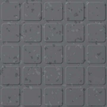 Picture of Roppe - Symmetry Raised Square Charcoal