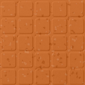 Picture of Roppe - Symmetry Raised Square Citrus