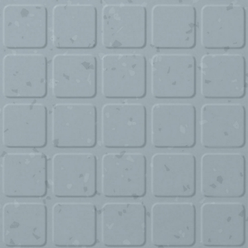 Picture of Roppe - Symmetry Raised Square Peaceful Blue