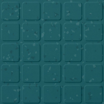 Picture of Roppe - Symmetry Raised Square Peacock