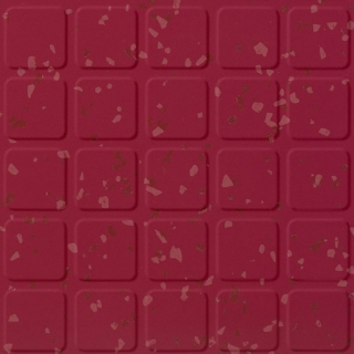 Picture of Roppe - Symmetry Raised Square Red