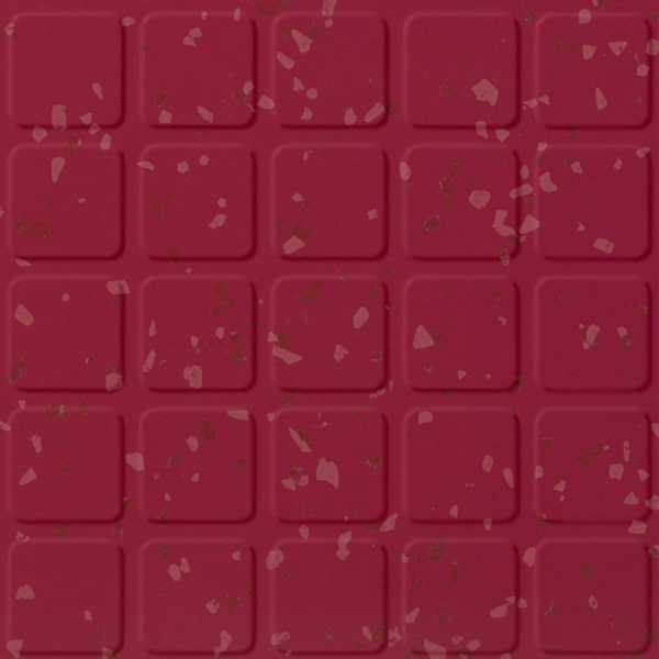 Picture of Roppe - Symmetry Raised Square Red