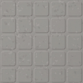 Picture of Roppe - Symmetry Raised Square Smoke