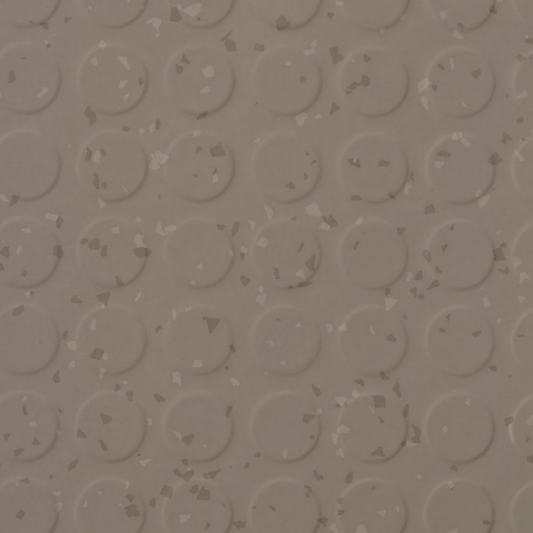 Picture of Roppe - Symmetry Low Profile Raised Circular Beigewood