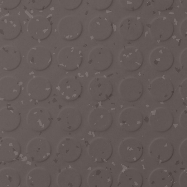 Picture of Roppe - Symmetry Low Profile Raised Circular Burnt-Umber