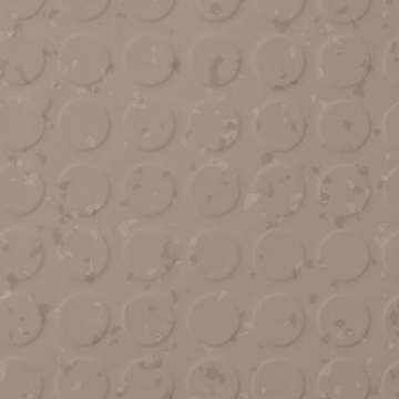 Picture of Roppe - Symmetry Low Profile Raised Circular Camel