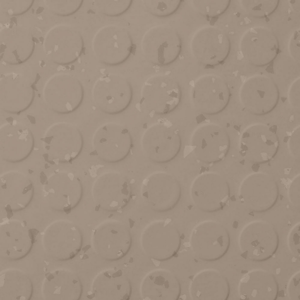 Picture of Roppe - Symmetry Low Profile Raised Circular Camel