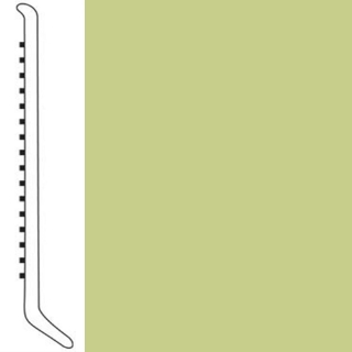 Picture of Roppe - 4 1/2 Inch 1/8 Vinyl Cove Base Pear Green