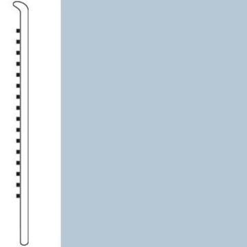 Picture of Roppe - 4 1/2 Inch 1/8 Vinyl No Toe Base Peaceful Blue