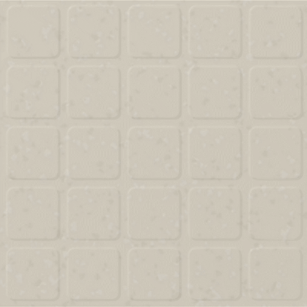 Picture of Roppe - Symmetry Raised Square Parchment