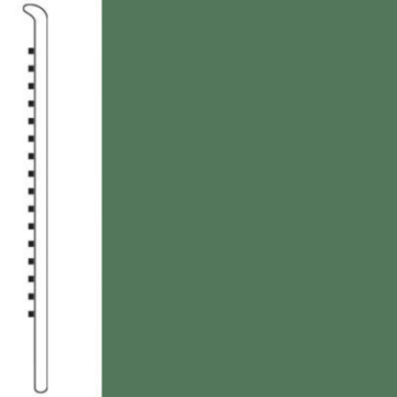 Picture of Roppe - 4 1/2 Inch 1/8 Vinyl No Toe Base Parsley