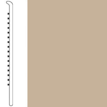 Picture of Roppe - 4 Inch 0.080 Vinyl No Toe Base Latte