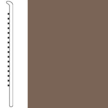 Picture of Roppe - 6 Inch 1/8 Vinyl No Toe Base Caribou