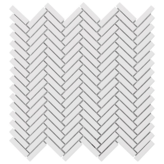 Picture of SOHO Studio Corp - Motek Herringbone Mosaic Matte White