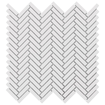 Picture of SOHO Studio Corp - Motek Herringbone Mosaic Matte White